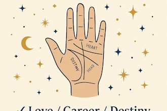 read your palm and reveal your love, career and destiny