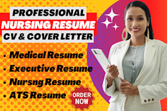 write resume, healthcare, cv for sales, nursing, engineering project management