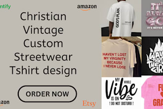 design christian vintage custom streetwear t shirt mockups