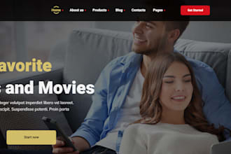 develop iptv website and rebuild iptv website on wordpress