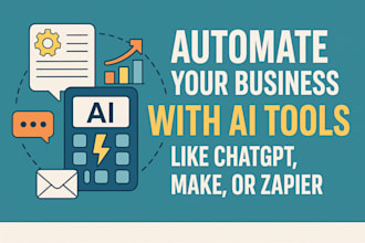 automate your business using powerful ai tools like chatgpt, make or zapi