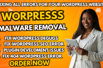 remove all wordpress malware removal, fix wordpress seo error plugin development