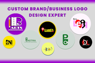 design custom business logo smart visual identity design