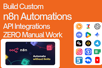 be your n8n expert for custom automation workflows