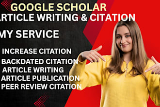 write and publish your articles in high reputable journals indexed