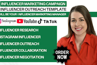 be your influencer manager research for influencer outreach template marketing