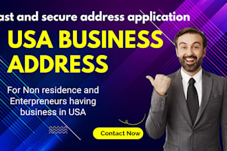 help you apply for US virtual address for business mail forwarding