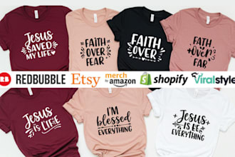 design custom christian tshirt design religious t shirt clothing graphic design