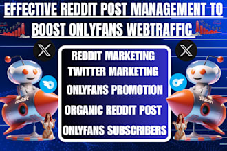 do reddit promotion and twitter marketing for adults page to boost onlyfans subs
