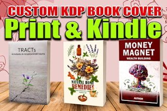 design ebook cover kdp book cover fix paperback cover editing book formatting