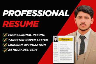 deliver 12 hours professional resume maker and tech CV writing service