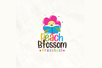 design fun private preschool logo