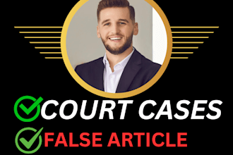 remove mugshots, news articles, and negative links from google