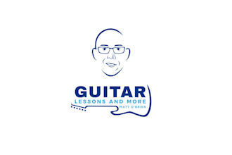 design guitar teacher branding logo