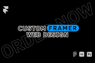 design, develop custom framer website, template, redesign or figma to framer