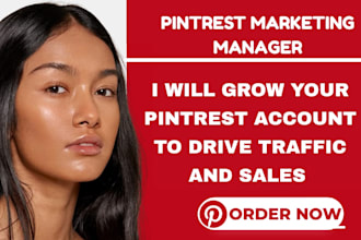 be your productive pinterest marketing manager to grow, setup seo pins and board