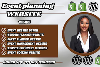 event planning website event plan presentation custom event planning website