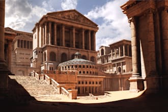 create aaa quality 3d environment art for your game