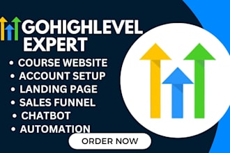 do setup gohighlevel workflow course website sales funnel landing page ai agent