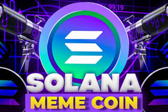 promote your crypto meme coin, solana to 90m token holders to 1000x sales