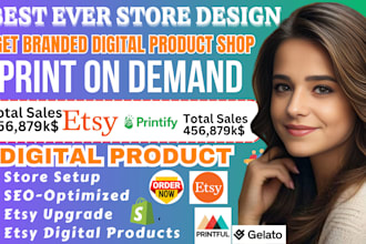 design etsy print on demand store shopify print on demand etsy seo etsy shop