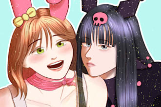 illustrate your oc and fanarts on my style