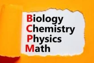 help you in biology, chemistry, mathematic, physics and math tutor
