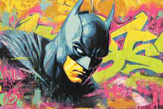 design multi layer graffiti stencil art for spray paint projects