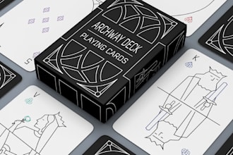 create poker card ,custom 52 decks of playing card game,card box mock up design