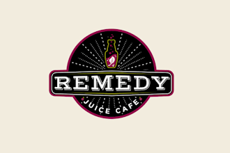 design captivating creative logo for remedy juice cafe