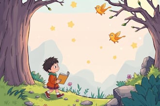do children book and comic illustration