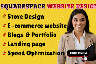 squarespace ecommerce website design seo optimization wix ecommerce online store