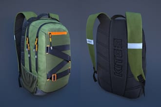 model 3d bags, backpack, purses, wallet, clo3d bag mockup, 3d cgi bag animation