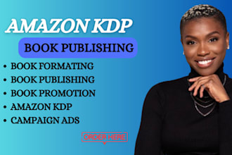 format publish promote your unique book on amazon kdp ads campaign