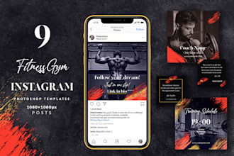 make engaging instagram posts and tiktok videos for fitness coaches