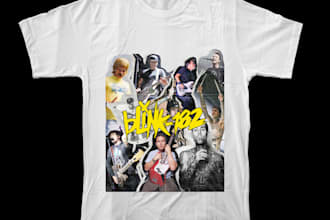 do custom streetwear tshirt design, y2k, grunge, merch