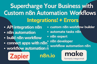 build an n8n api integration workflow n8n automation for you