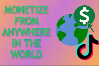 do tiktok monetization, grow tiktok organic followers and drive tiktok sales