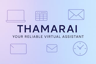 be your virtual assistant for data entry and admin support