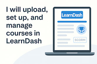 upload, set up, and manage courses in learndash lms