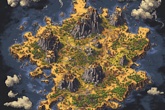 make a fantasy map for your dnd game