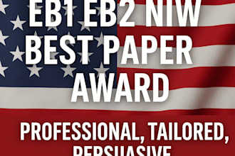 provide you best paper award for eb1, eb2 and niw