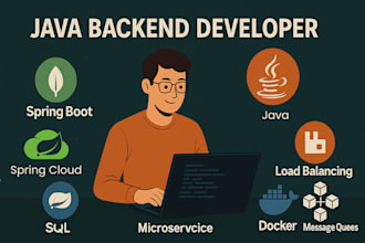develop restful apis for microservices in java spring boot
