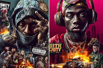 design professional album cover art, single cover art or mixtape cover