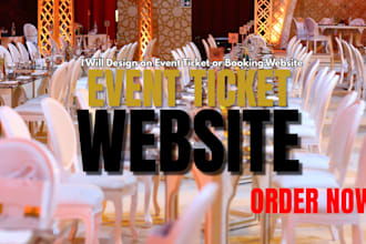 event ticket website event website ticket website booking ticket portfolio webs