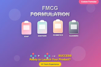formulate custom soaps, sanitizers, cosmetics and more