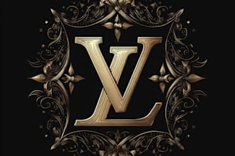 design luxury brand, fashion or streetwear line logo