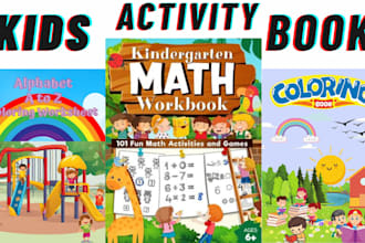 design custom kindergarten worksheets appealing kids activity tracing workbook