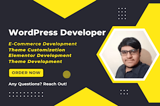 make a fully featured ecommerce site for you in wordpress