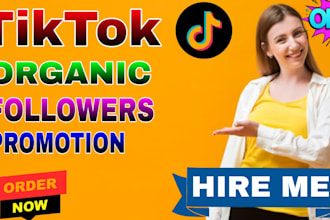 grow and promote your tiktok account organically